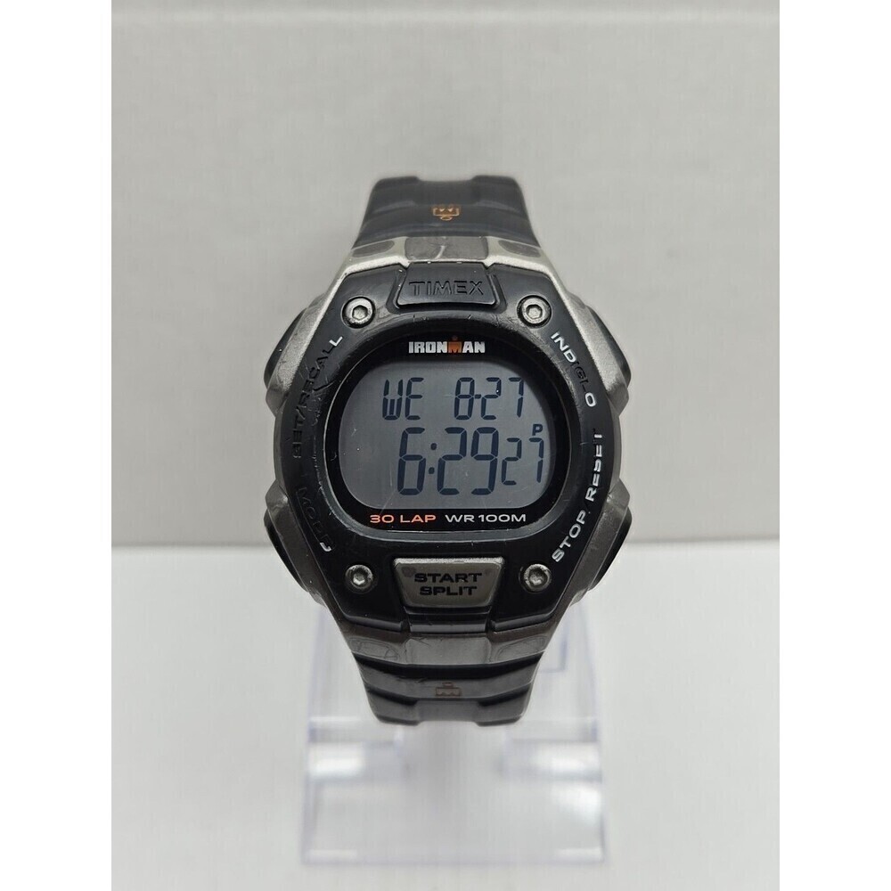 Timex Ironman Classic 30 Watch 41mm Indiglo WR100M New Battery Quartz T5K821 Men